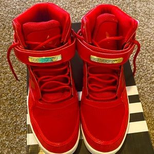 Adidas AR 2.0 Red White High Top Size 9.5 Sneakers Shoes G60646